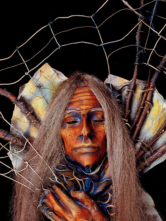 Asibaikaashi, Wanita Laba-Laba pelindung dari suku Ojibwe (Wikipedia)