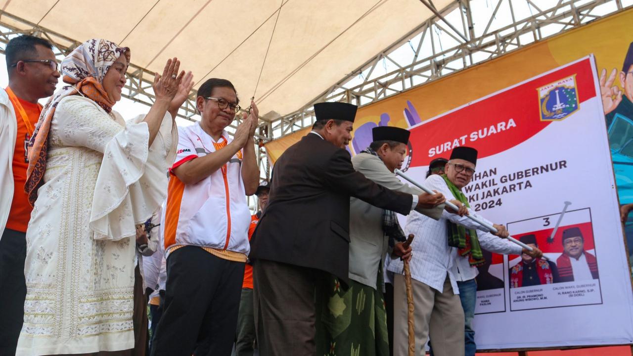 Pramono Anung di Jagakarsa