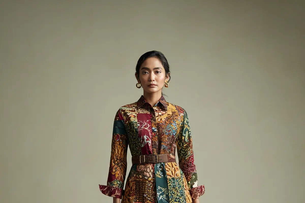 Model Baju Batik Tunik Bawahan Rok