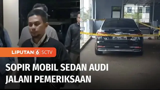 Polisi masih melakukan pemeriksaan intensif terhadap sopir mobil sedan Audi yang telah ditetapkan menjadi tersangka pada kasus dugaan tabrak lari yang menewaskan seorang mahasiswi di Cianjur, Jawa Barat.