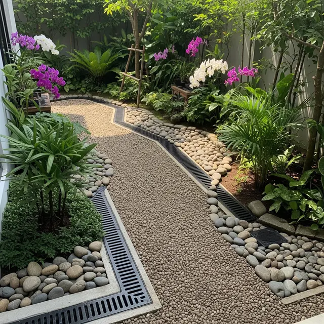 6 Ide Taman dengan Sistem Drainase Modern, Solusi Halaman Tidak Mudah Becek