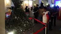 Pameran Seni Faber-Castell bertajuk Kreativitas Tanpa Batas di Yogyakarta. (Liputan6.com/Switzy Sabandar)