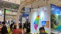 Pameran Paviliun Taiwan di Astindo Travel Fair suguhkan cita rasa Taiwan kepada pengunjung. (sumber: Taipei Economic and Trade Office)