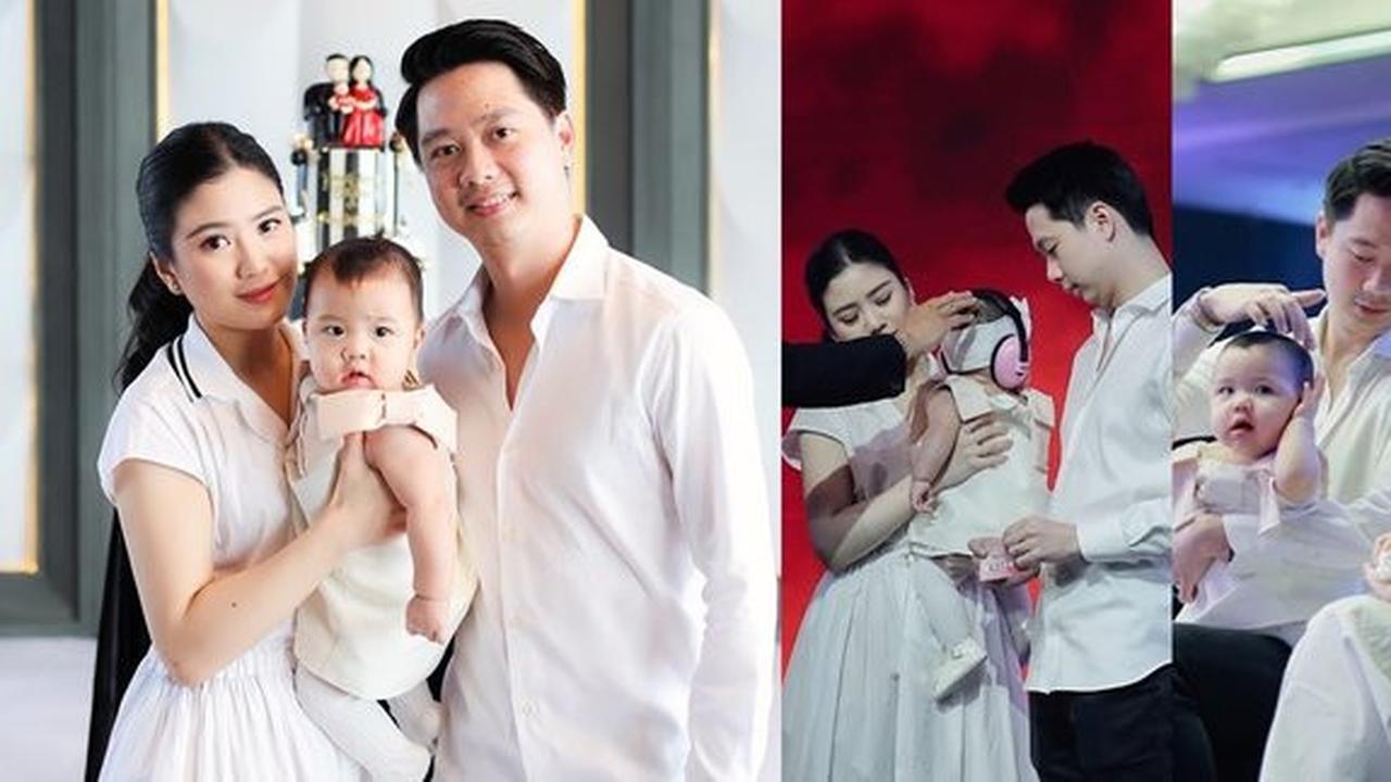 Potret Pembaptisan Baby Avery, Anak Valencia Tanoe, Beri Kejutan Ultah untuk Kevin Sanjaya