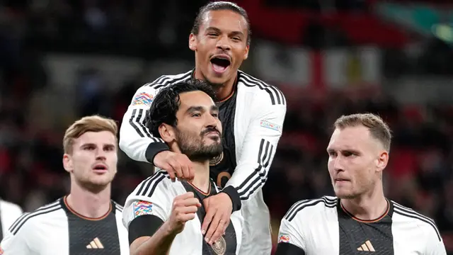 Duel Sengit Inggris Vs Jerman di UEFA Nations League Berakhir Tanpa Pemenang