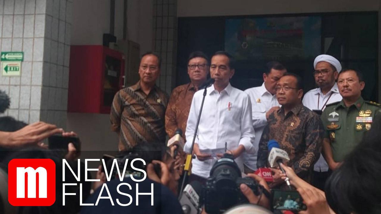 VIDEO: Presiden Jokowi Kutuk Keras Serangan Teroris Kepada Wiranto