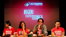 Film satire politik ini merupakan peggambaran kondisi politik Indonesia dan dirasa sangat dekat dan masih relevan dengan Indonesia saat ini, Kamis (7/8/14). (Liputan6.com/Andrian M Tunay)