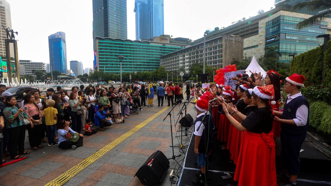 Semarak Christmas Carol Sambut Perayaan Natal di Jakarta