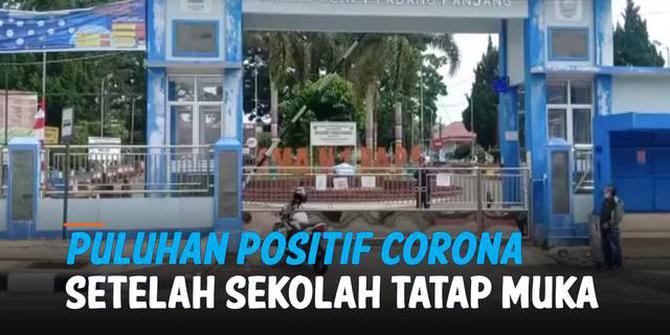 VIDEO: 54 Siswa SMA di Sumbar Positif Covid-19 setelah Sekolah Tatap Muka