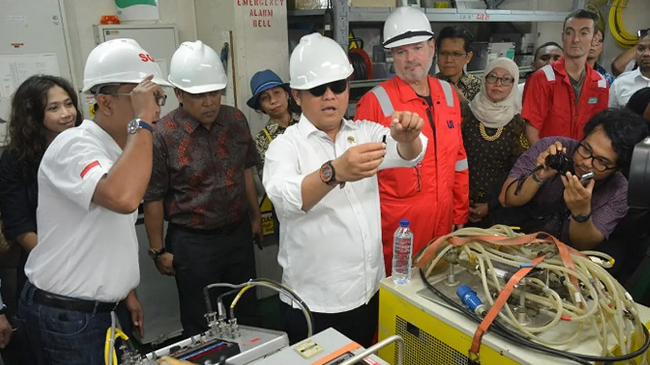 Menkominfo Resmikan Pembangunan Kabel Laut Palapa Ring Barat