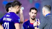 Persik Kediri bersama pelatih, Marcos Reina, di BRI Super League 2025/2026. (Dok. ileague.id)