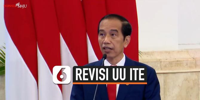 VIDEO: Kalau Tak Bisa Beri Keadilan, Jokowi Bakal Minta DPR Revisi UU ITE