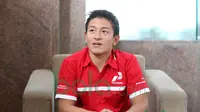 Pebalap Nasional Rio Haryanto (Bola.com/Nicklas Hanoatubun)