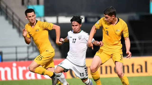 Timnas Indonesia U-16, Timnas Australia U-16, Piala AFC U-16 2018