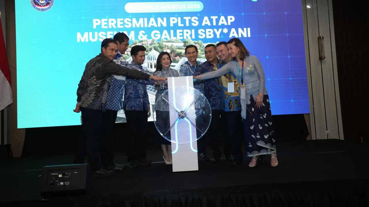 Peresmian PLTS Atap di Museum & Galeri SBY ANI.