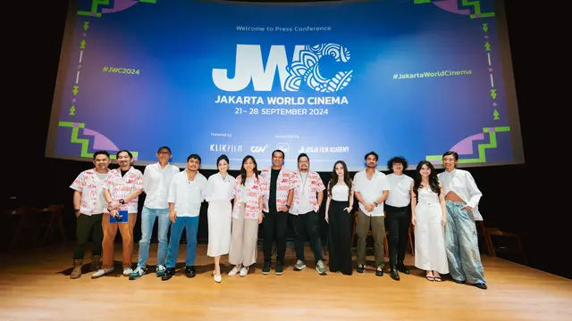Ifa Isfansyah menghadiri konferensi pers peluncuran Jakarta World Cinema 2024 di FX Senayan Jakarta, 22 Agustus 2024. (Foto: Dok. Tim JWC 2024)