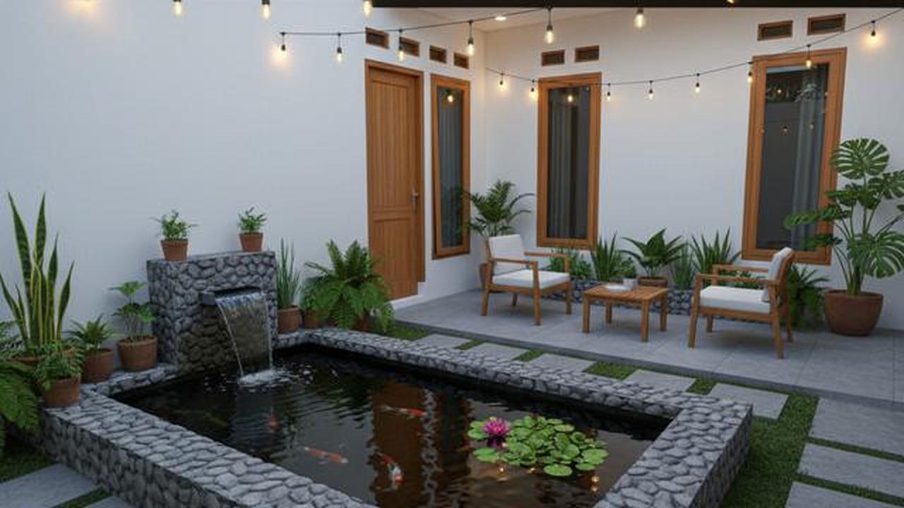 7 Halaman Belakang Rumah Kecil Tapi Estetik untuk Spot Foto Instagramable, Cocok Buat Nongkrong Santai di Rumah