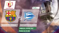Prediksi Barcelona Vs Deportivo Alaves: Persembahan Terakhir