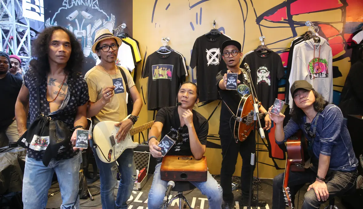 Slank rilis album baru bertajuk Slanking Forever (Adrian Putra/Fimela.com)