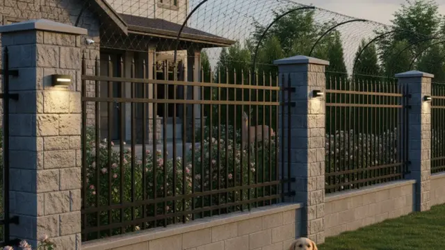 Model Pagar dan Perlindungan Rumah yang Membuat Lingkungan Lebih Aman dari Hewan Liar/Gemini AI