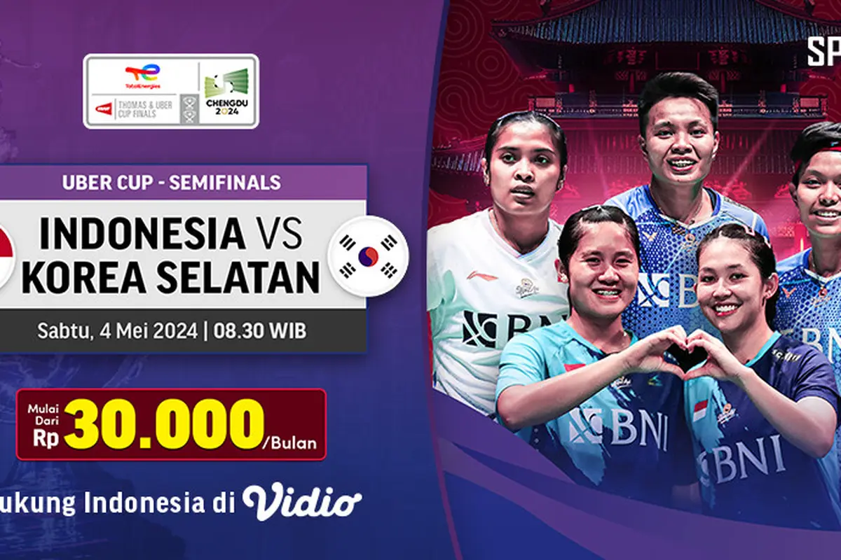 Uber Cup Semifinal: Indonesia Vs Korea Selatan