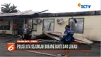 Barang bukti milik pelaku pembakaran Mapolres terdiri dari satu busur panah, delapan anak panah, satu pisau kecil, dan satu sarung tangan.