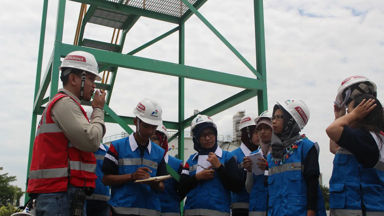 Finalis CJA Diajak Lihat Langsung Kegiatan di TBBM Pertamina