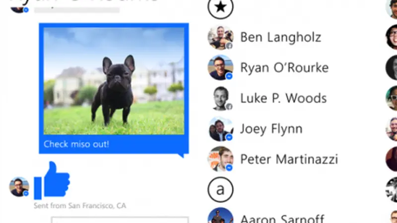 Facebook Messenger Akhirnya Sambangi Windows Phone