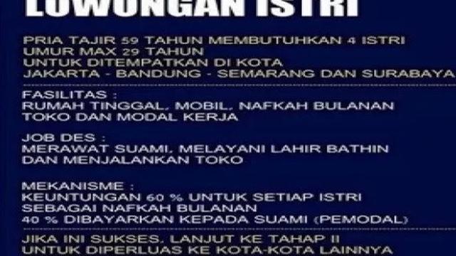 lowongan pekerjaan absurd