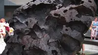 Para peneliti menduga, meteorit Willamette mendarat secara perdana di tempat lain dan terseret ke Oregon melalui gletser selama Zaman Es, sebab tidak dijumpai adanya kawah bekas tumbukan di Oregon. (Wikimedia Commons)