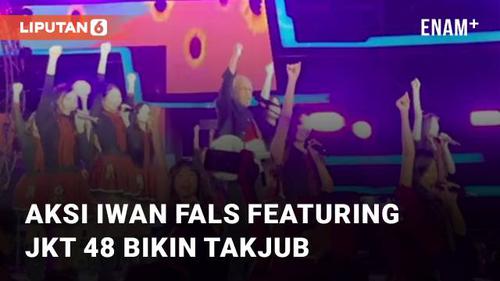 VIDEO: Kolaborasi Lintas Generasi, Aksi Iwan Fals Featuring JKT 48 Bikin Takjub