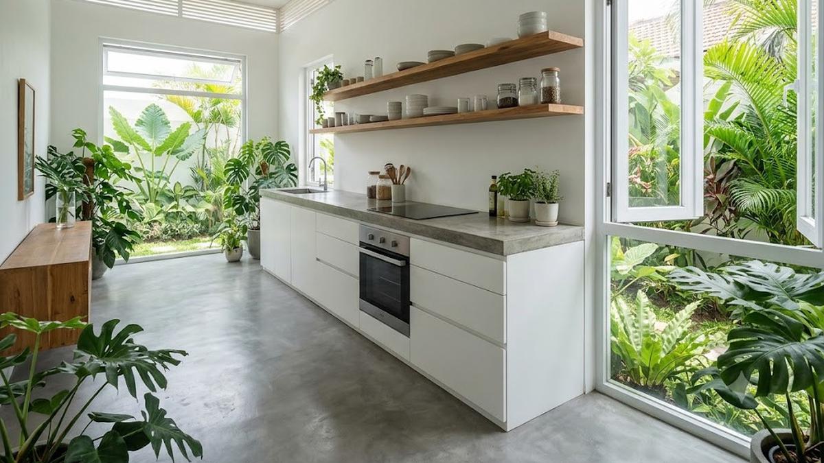 6 Desain Dapur Sederhana yang Memanfaatkan Sirkulasi Udara Alami agar Sejuk dan Bebas Pengap