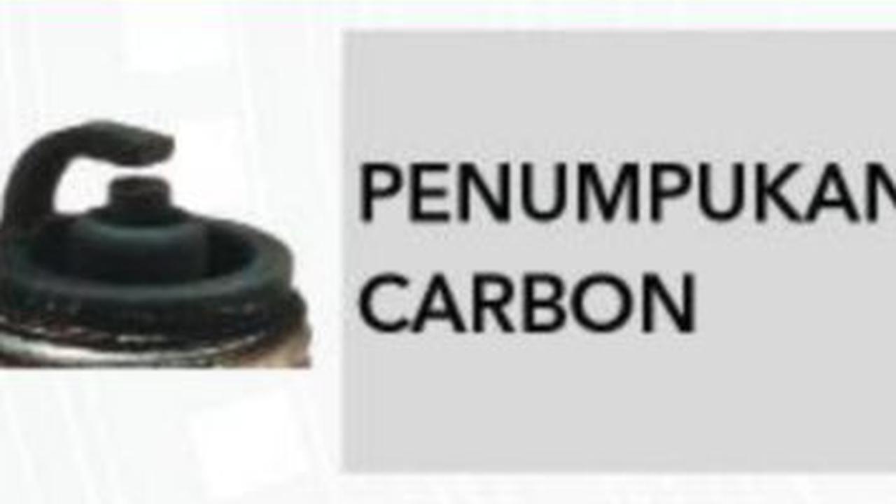 5. Residu Karbon Membuat Busi Menjadi Hitam