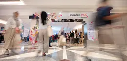 Gate open IdeaFest tahun 2026 bertema ReHumanize berlokasi di Jakarta International Convention Center (JICC), Senayan.