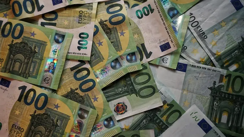 Ilustrasi mata uang Euro