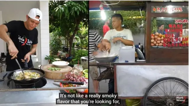 Food Vlogger Amerika Bagikan Resep Nasi Goreng Petai