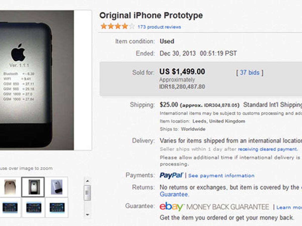 iPhone `Incaran Kolektor` Dijual Murah di eBay - Tekno ...