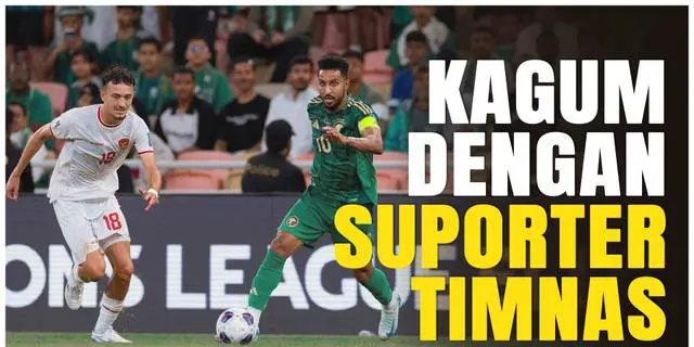 VIDEO: Jurnalis Arab Saudi Kagum dengan Suporter Timnas Indonesia yang Berikan Dukungan Langsung di Stadion Kontra Arab Saudi
