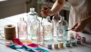 Cara Membuat DIY Botol Kaca yang Cantik dan Bernilai Jual untuk Pemula