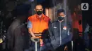 <p>Rafael Alun didampingi oleh tim kuasa hukum dan penyidik Lembaga Antirasuah. (Liputan6.com/Johan Tallo)</p>