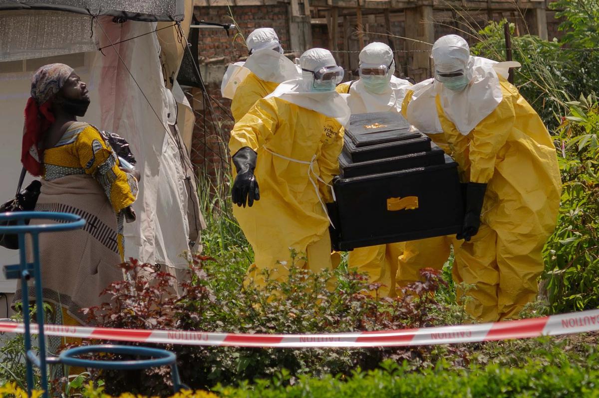 FOTO: Wabah Ebola di Kongo Membuat Dunia Ketar Ketir