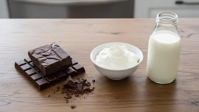 Chocolate Mousse 3 Bahan Tanpa Mixer