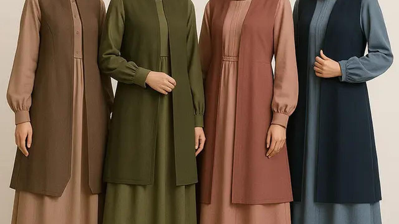 Bikin Pangling, Ini Model Gamis Kondangan 2025 yang Tetap Syar'i dan Glamor