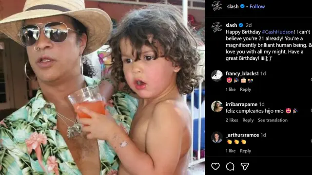 Slash dan Anaknya
