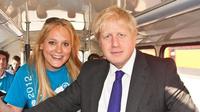 Jennifer Arcuri dan PM Inggris Boris Johnson. (Source: Standard/ Media Sosial)