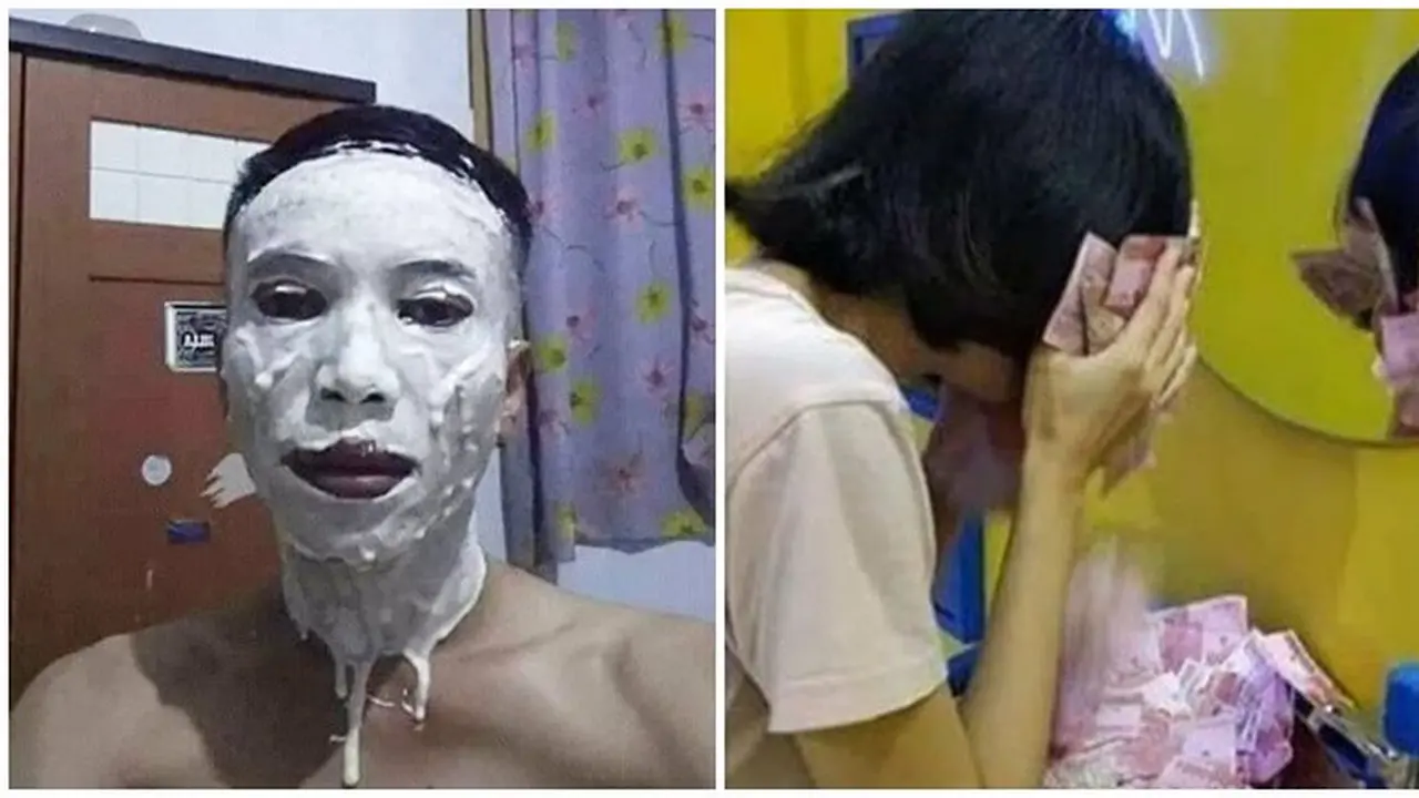 Gagal Glowing, 6 Aksi Orang Pakai Skincare Ini Nyeleneh Banget