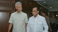 Menteri Perhubungan Budi Karya Sumadi dan Gubernur Jawa Tengah Ganjar Prabowo  (Foto: Dok Kementerian Perhubungan)
