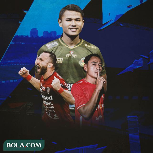 Liga 1 - 3 Striker Lokal di Liga 1 musim baru