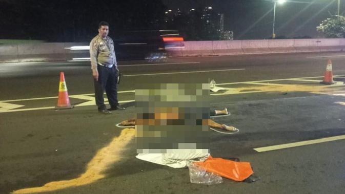 Pemuda Tewas di Tol Sedyatmo Jakut, Diduga Tertabrak Saat Menyeberang