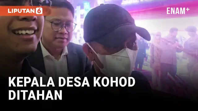 VIDEO: Kepala Desa Kohod Arsin bin Asip Resmi Ditahan
